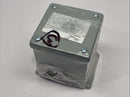 Hoffman E1PBXM Extra-Deep Pushbutton Enclosure Type 12 1PBx22.5mm Gray Steel - Maverick Industrial Sales