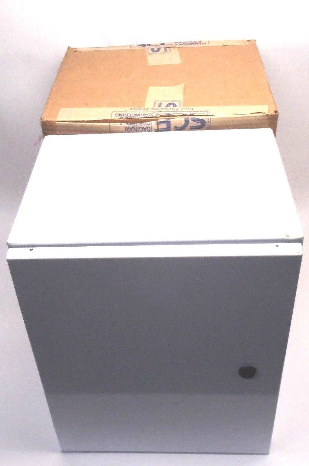 SCE Saginaw Control 16189-31E077 White Enclosure 20”X16”X12” Inch 3071823 - Maverick Industrial Sales
