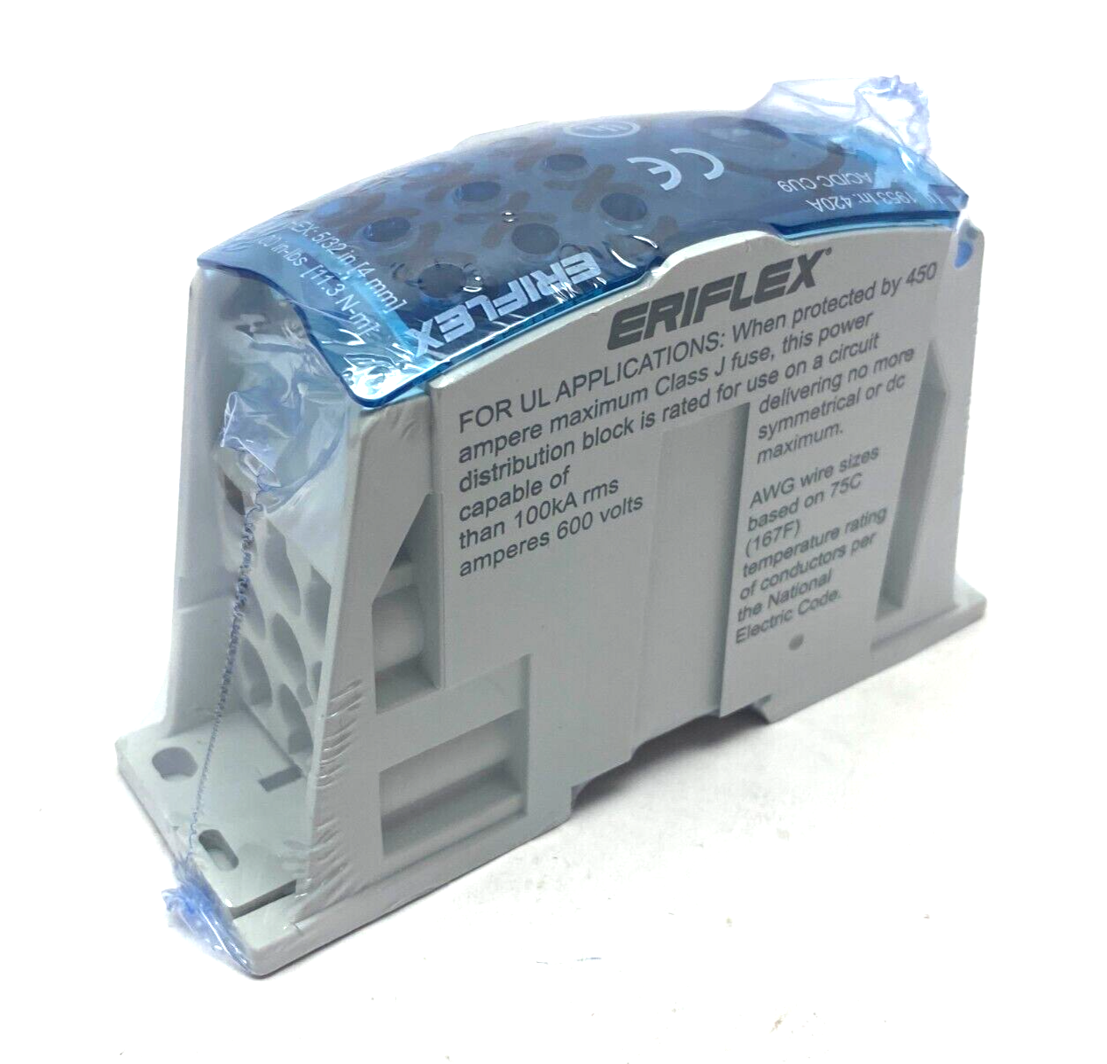 Nvent Erico UD9C630AL Eriflex Power Distribution Block 1 to 9 Cables 569203 - Maverick Industrial Sales