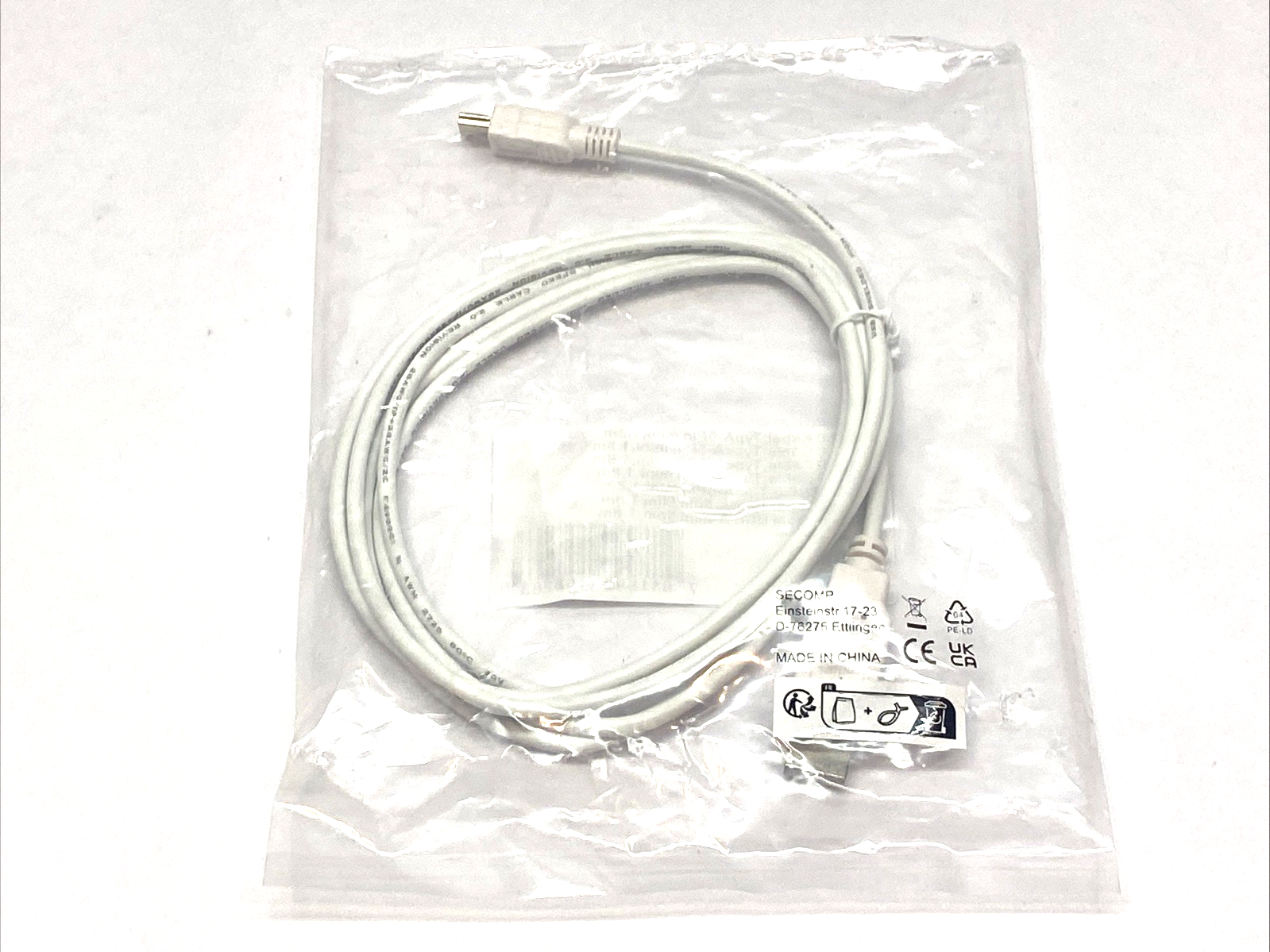 Value 11.99.8718B USB 2.0 Type A 5-Pin Cable 1.8m - Maverick Industrial Sales