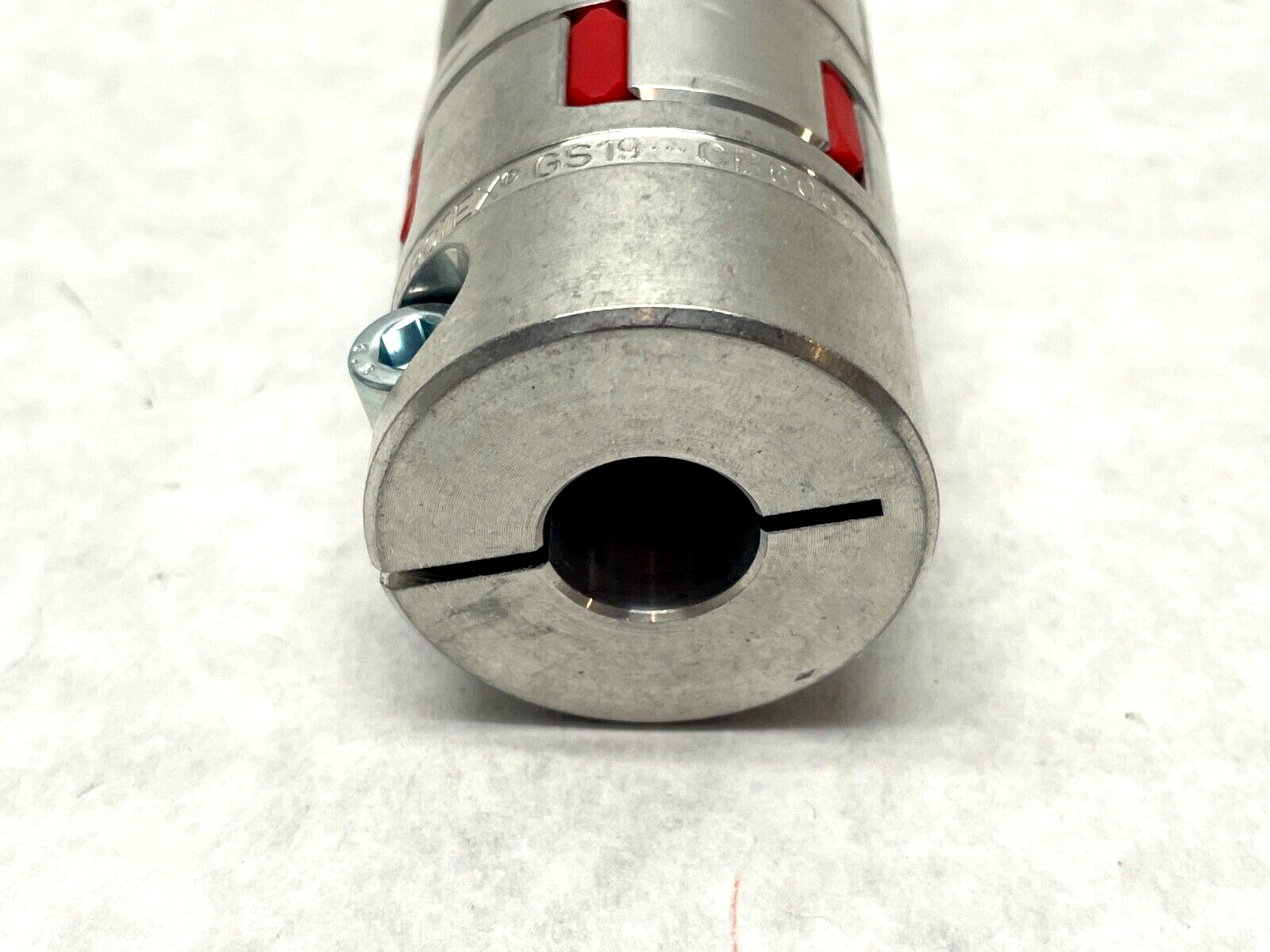 GS19 | KTR Rotex Shaft Coupling 18mm Clamp Keyed Bore Diameter 16mm Bore - Used - Maverick Industrial Sales