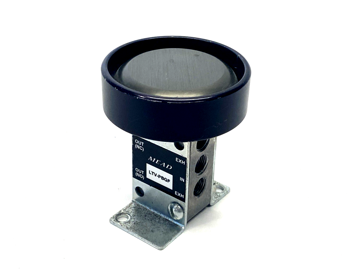 Mead LTV-PBGF 5-Port 2-Position Low Stress Air Valve, 1/8" NPT, 25-125 PSI - Maverick Industrial Sales