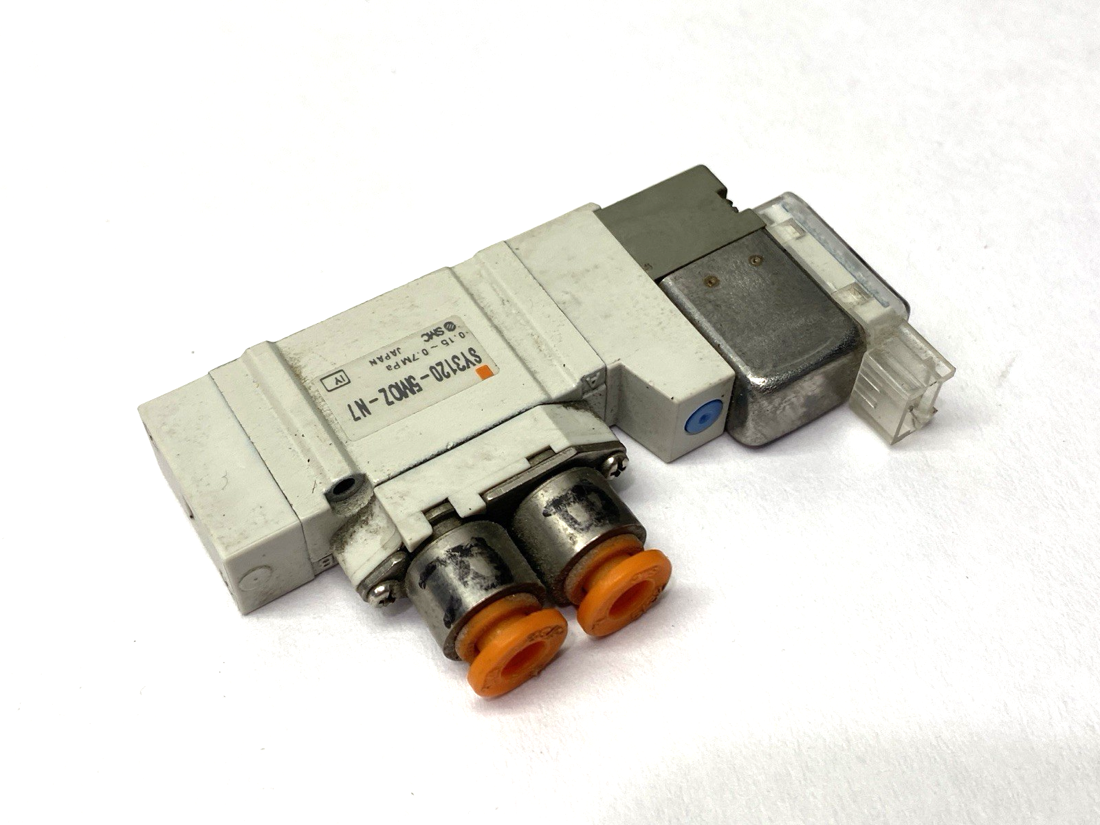 SY3120-5MOZ-N7 | SMC Pneumatic Solenoid Valve 1/4" Ports - Used - Maverick Industrial Sales
