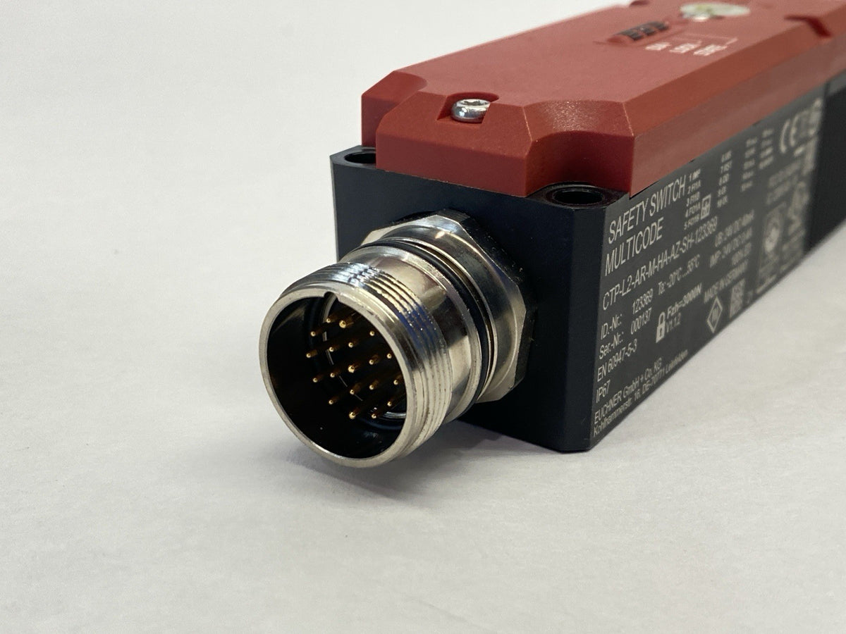 Euchner CTP-L2-AR-M-HA-AZ-SH-123369 Transponder-Coded Interlock Safety Switch - Maverick Industrial Sales