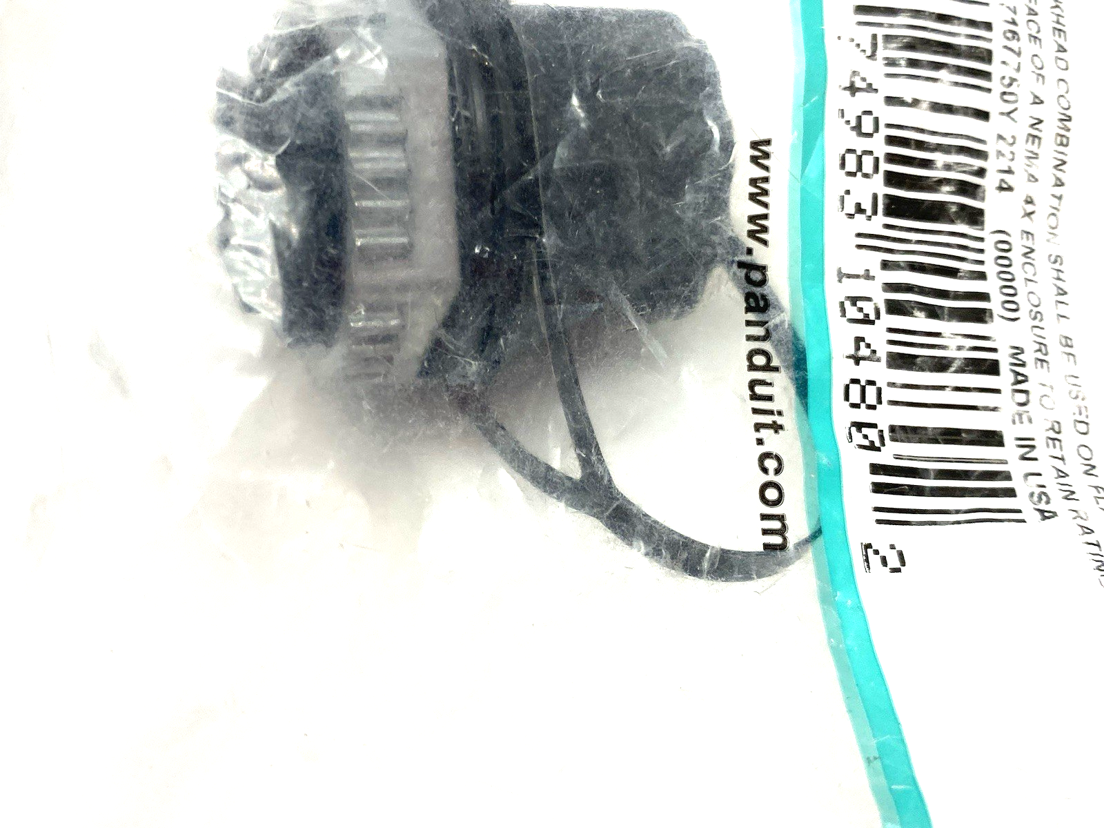IAEBHC6 | Panduit IndustrialNet™ Bulkhead RJ45 Coupler with Protective Cap - New - Maverick Industrial Sales