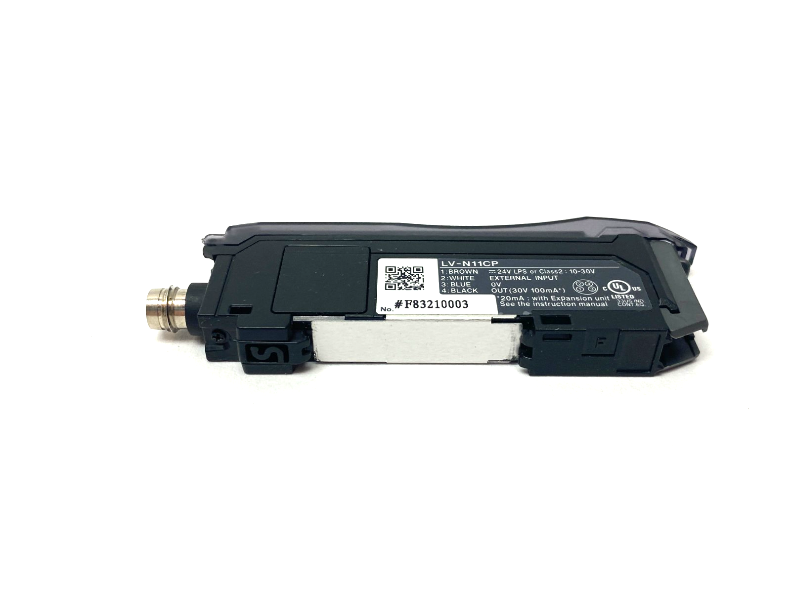 Keyence LV-N11CP Digital Laser Sensor Amplifier Main Unit, M8 Connector PNP - Maverick Industrial Sales