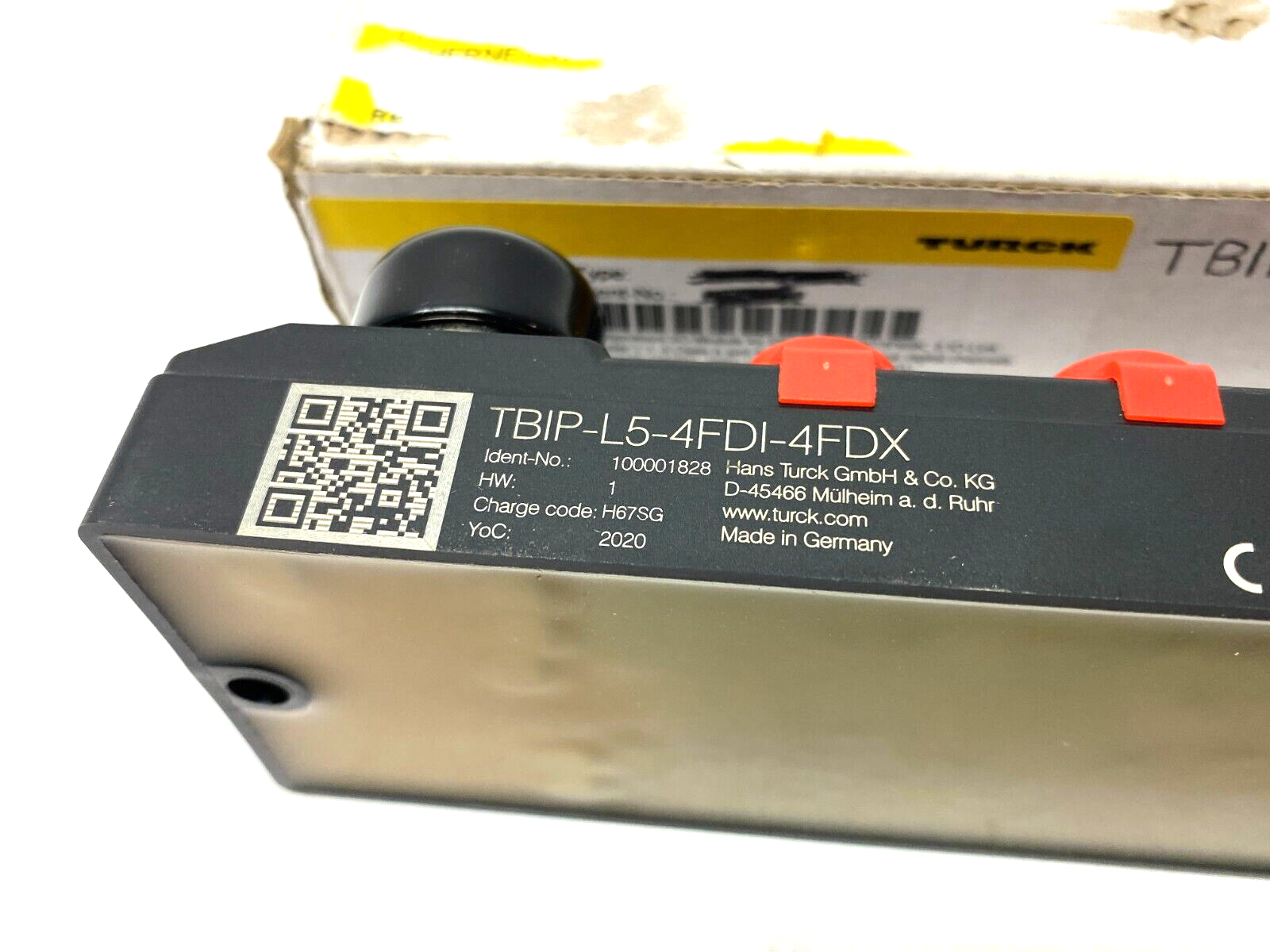 Turck TBIP-L5-4FDI-4FDX Safety Block I/O EtherNet/IP CIP Safety Module 10001828 - Maverick Industrial Sales