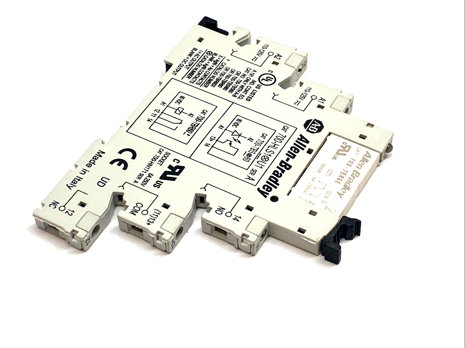700-HLS1U1 | Allen-Bradley Relay w/ 700-TBR60 Base 1NO 2A 110/125VAC/DC - Used - Maverick Industrial Sales