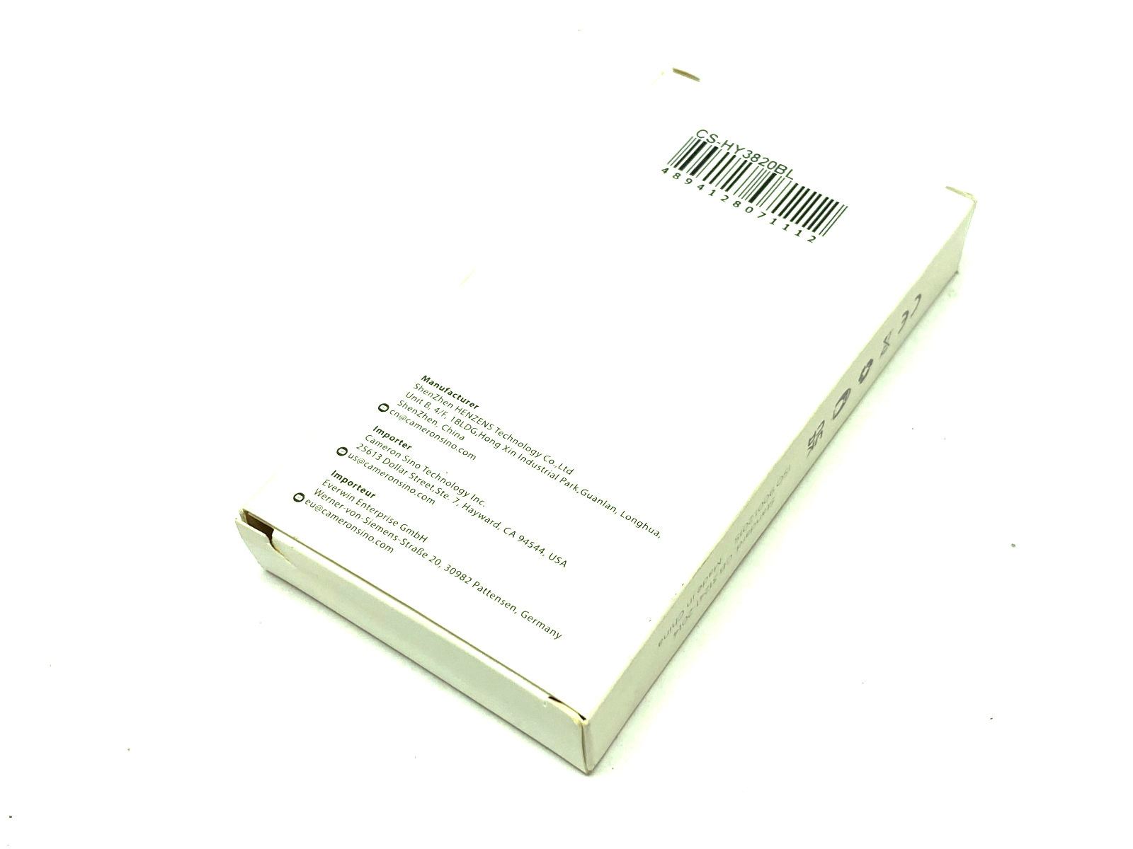 ShenZhen HENZENS CS-HY3820BL, Honeywell 100000495 Barcode Scanner Battery - Maverick Industrial Sales