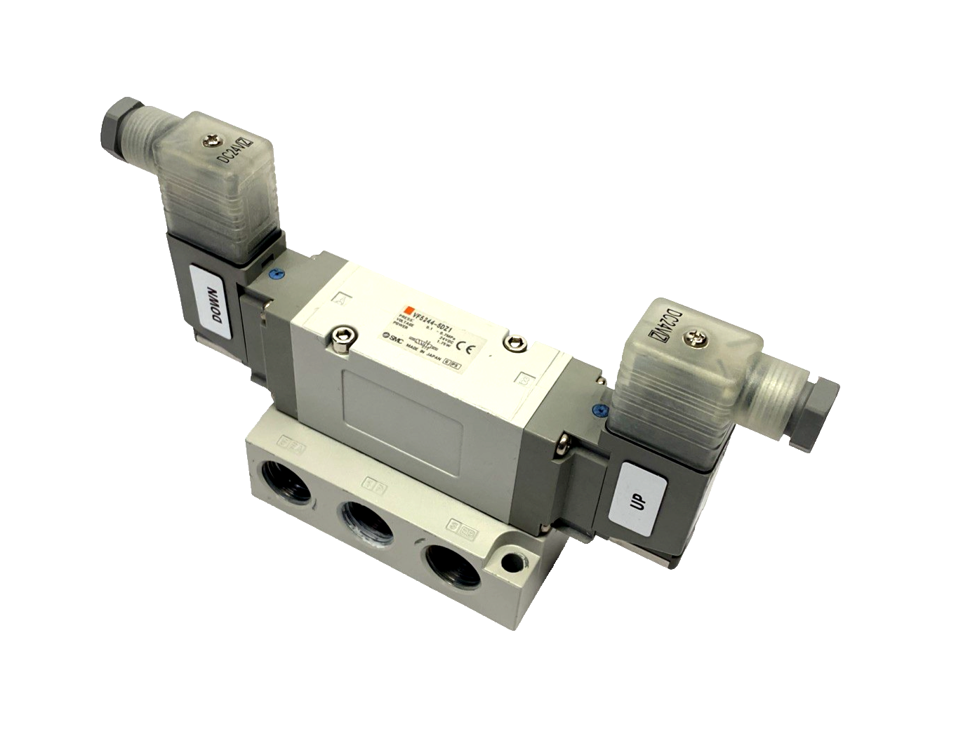 SMC VF5244-5DZ1 Solenoid Valve & Base - Maverick Industrial Sales