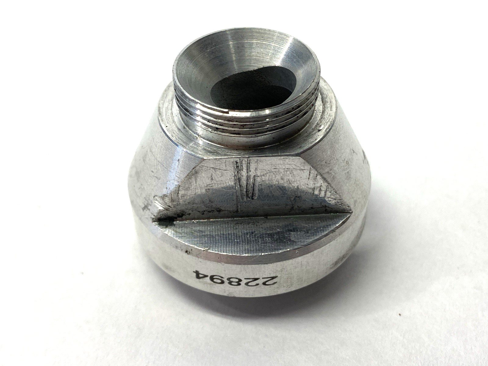 22894 | Plasma Treat Nozzle Head Base Plate - Used - Maverick Industrial Sales