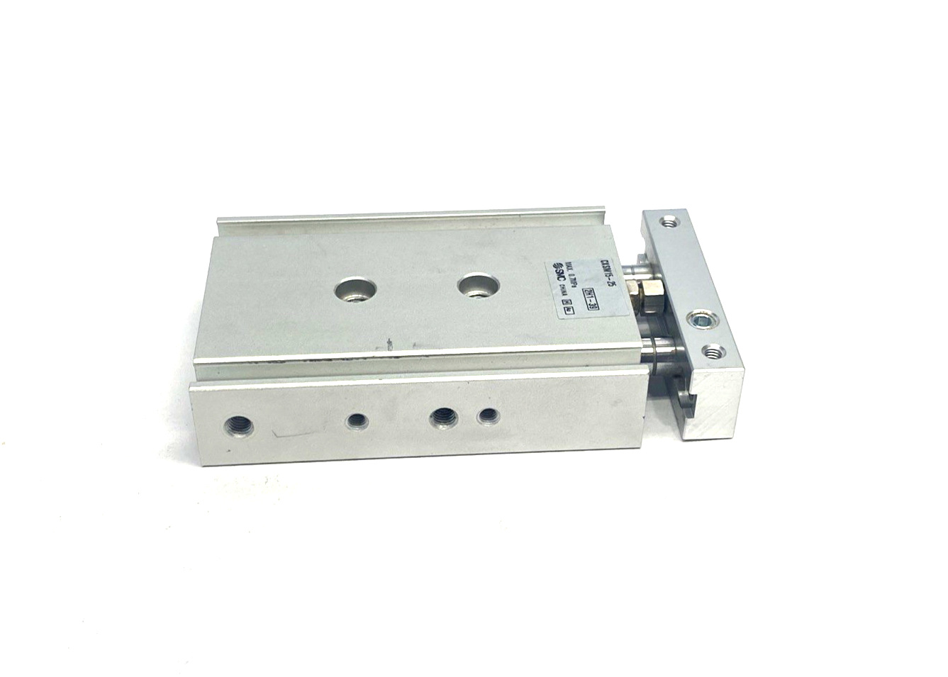 SMC CXSM15-25 Dual Rod Pneumatic Guided Cylinder 15mm Bore 25mm Stroke - Maverick Industrial Sales