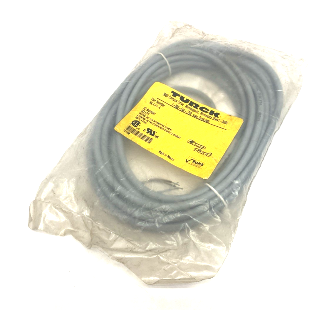 Turck U2177 Eurofast Single Ended Connection Cordset RK 4.4T-6 - Maverick Industrial Sales