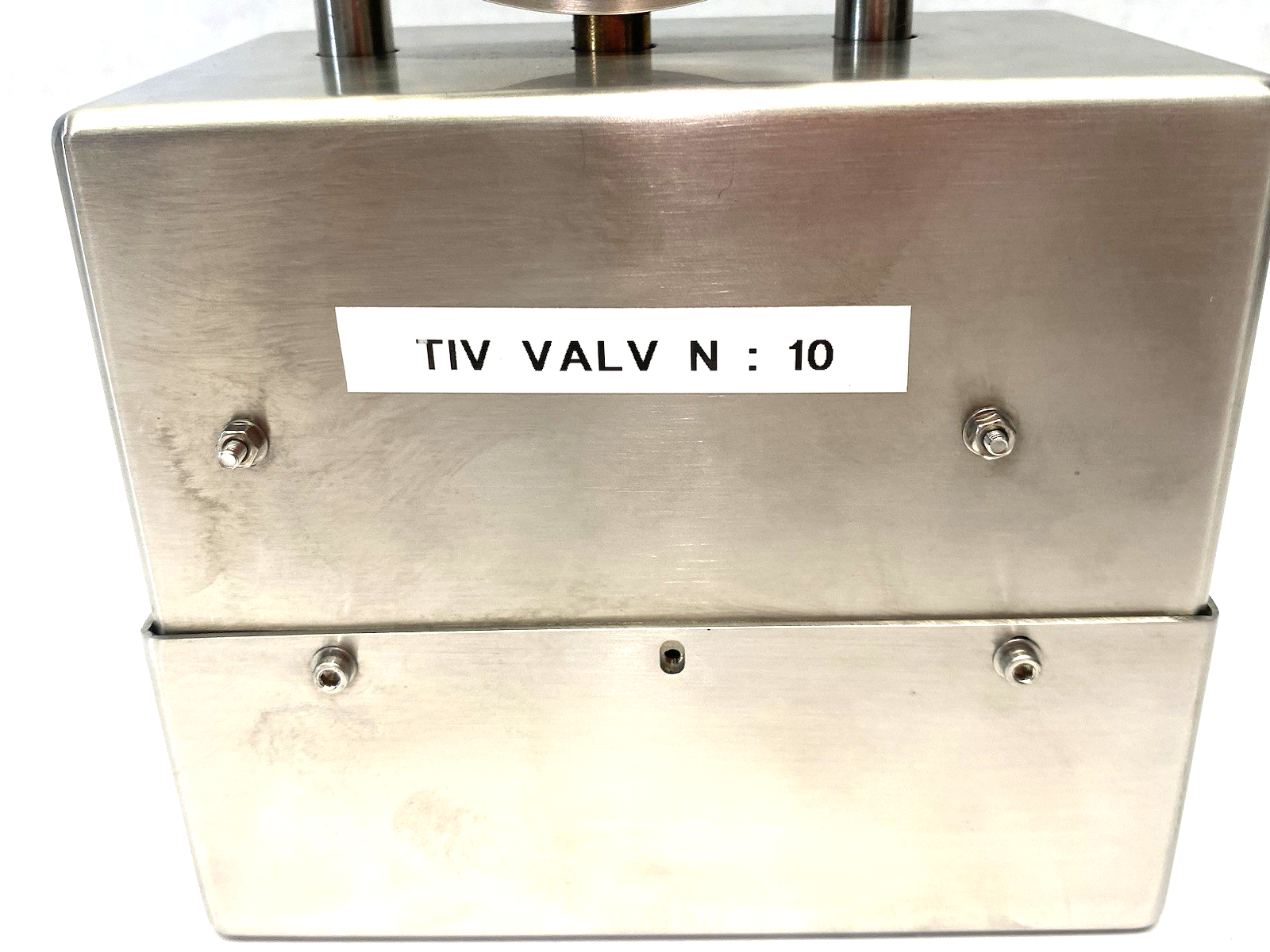 Stainless Steel TIV Butterfly Valve, 68mm ID, 130mm OD, RS232 9-pin Connection - Maverick Industrial Sales