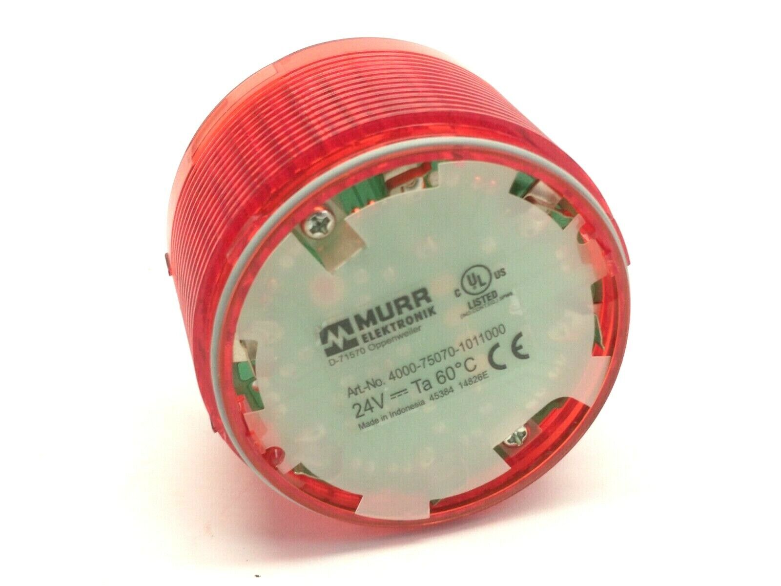 Murr Elektronik 4000-75070-1011000 Modlight70 Red 70mm LED Module 24V DC - Maverick Industrial Sales