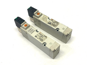 VQZ2151-5LO | SMC  Pneumatic Solenoid Valve 5-Port LOT OF 2 - For parts or not working