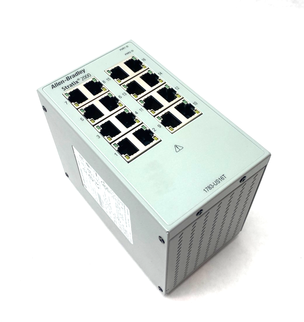 Allen Bradley 1783-US16T Ser. B Stratix 2000 Unmanaged Ethernet Switch 16-Port - Maverick Industrial Sales