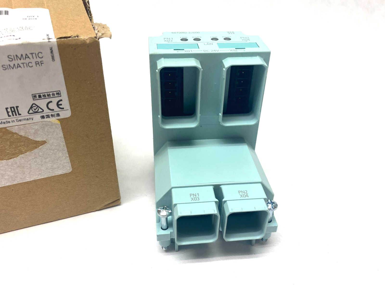 Siemens 6GT2002-2JD00 SIMATIC RF Ethernet Connection Terminal RF180C CU - Maverick Industrial Sales
