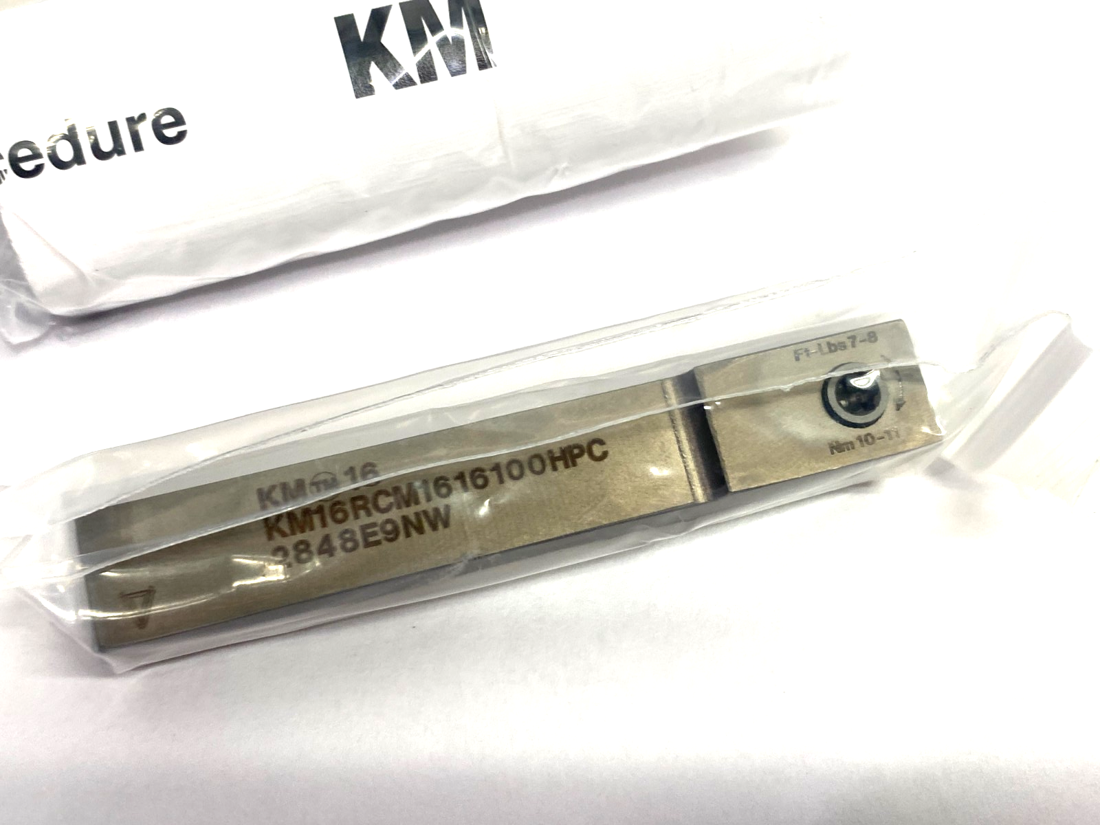3397255 | Kennametal KM Micro™ Clamping Unit Square Shank KM16RCM1616100HPC - New - Maverick Industrial Sales