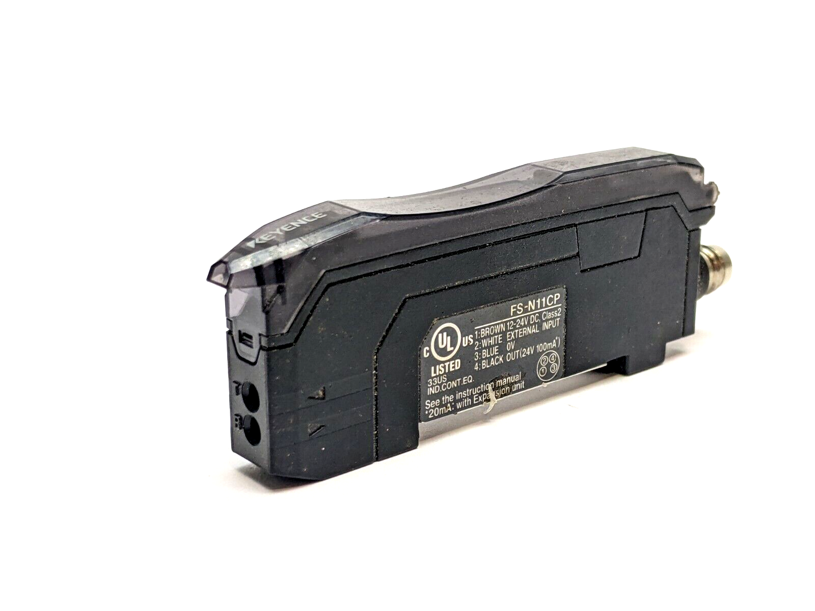 Keyence FS-N11CP Digital Fiber Optic Amplifier - Maverick Industrial Sales
