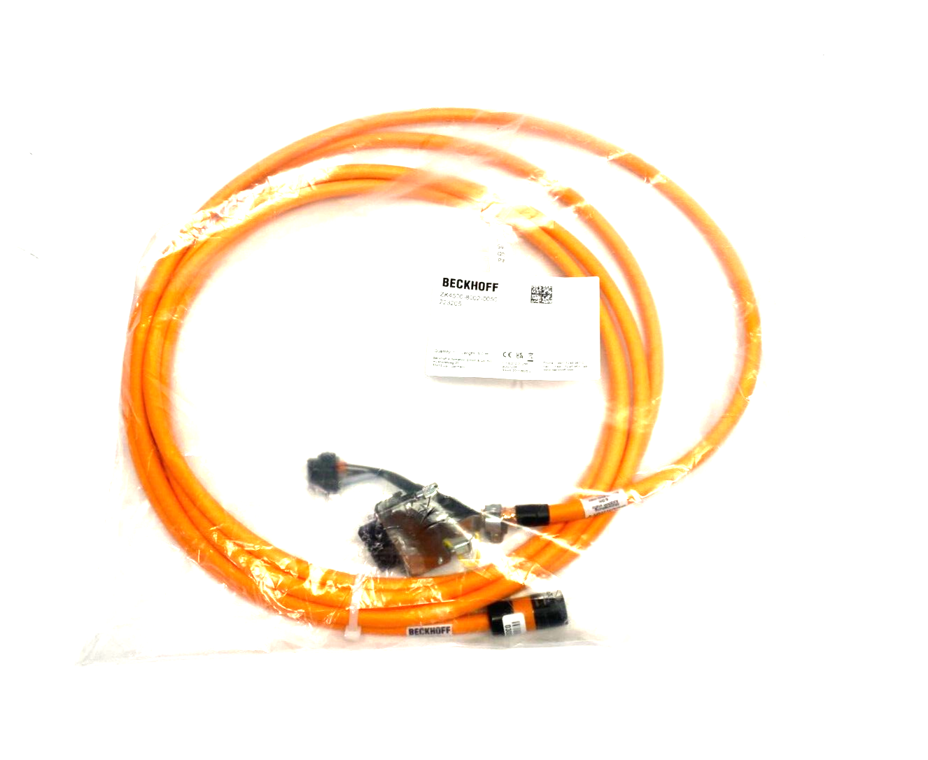 Beckhoff ZK4500-8002-0050 Motor Connection Cable 5m Length 1mm² w/ itec® Plug - Maverick Industrial Sales