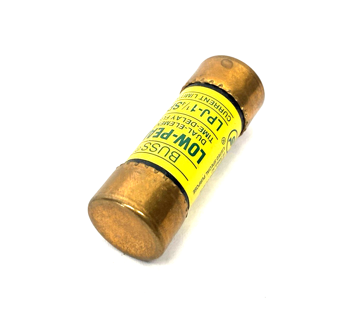 Bussmann LPJ-1-1/4SP Current Limiting Fuse 1.25A 600VAC 300VDC LOT OF 11 - Maverick Industrial Sales