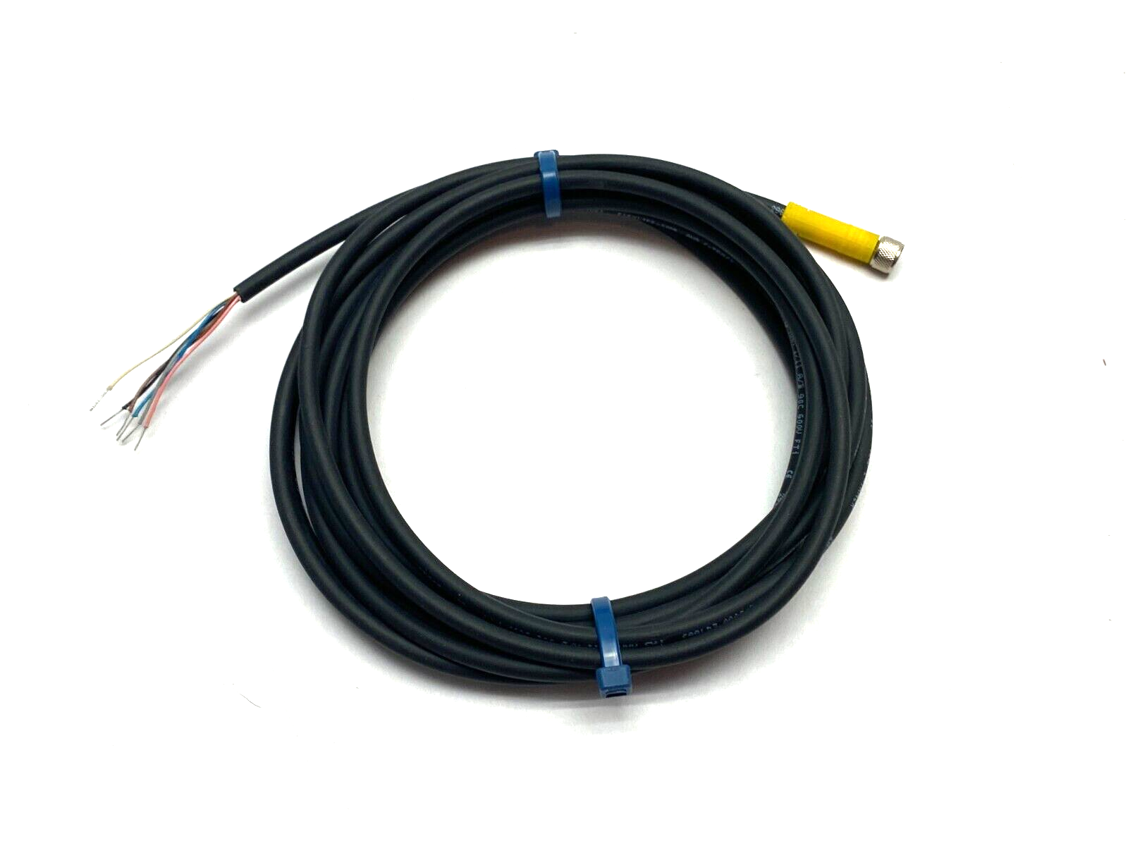 Turck 101551082 Flexlife Sgl-Ended M8 6-Pin Female to 6-Wire Cordset 13' Length - Maverick Industrial Sales