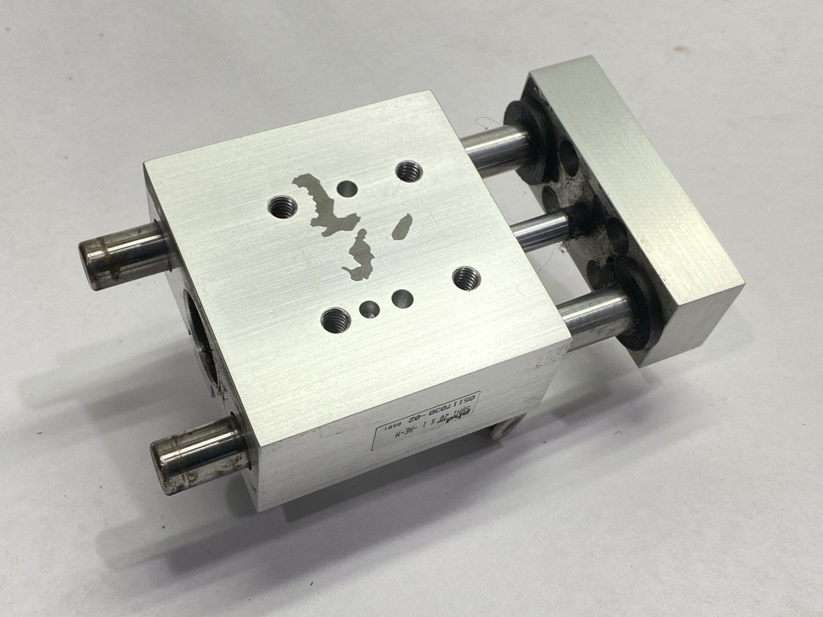 SBH120x1-AE-M | PHD Compact Thruster Pneumatic Slide 20mm Bore 1" Stroke - Used - Maverick Industrial Sales