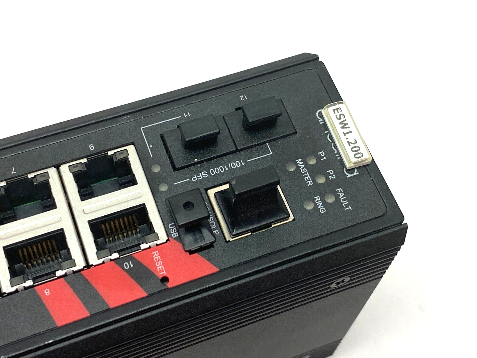 Antaira LMX-1202G-SFP Gigabit Light Layer 3 Managed Ethernet Switch 12-Port - Maverick Industrial Sales