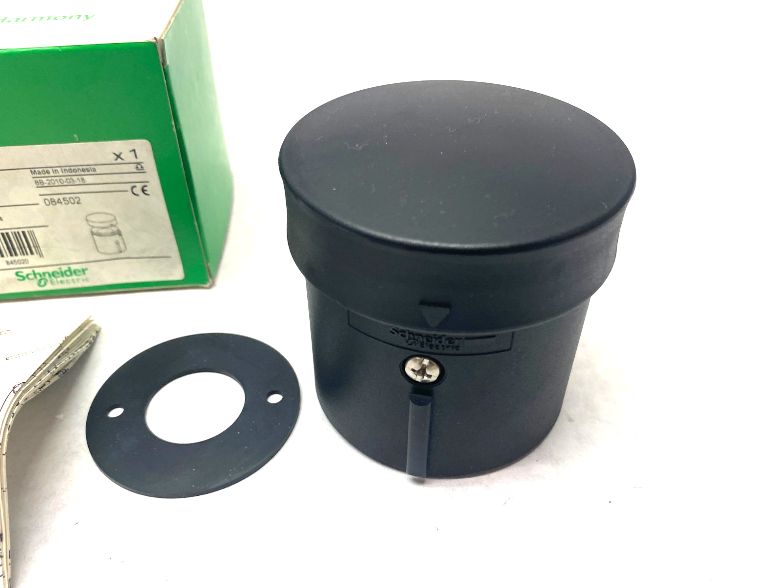 Schneider Electric XVB C21 Harmony Stack Light Beacon Base Unit + Cover 084502 - Maverick Industrial Sales