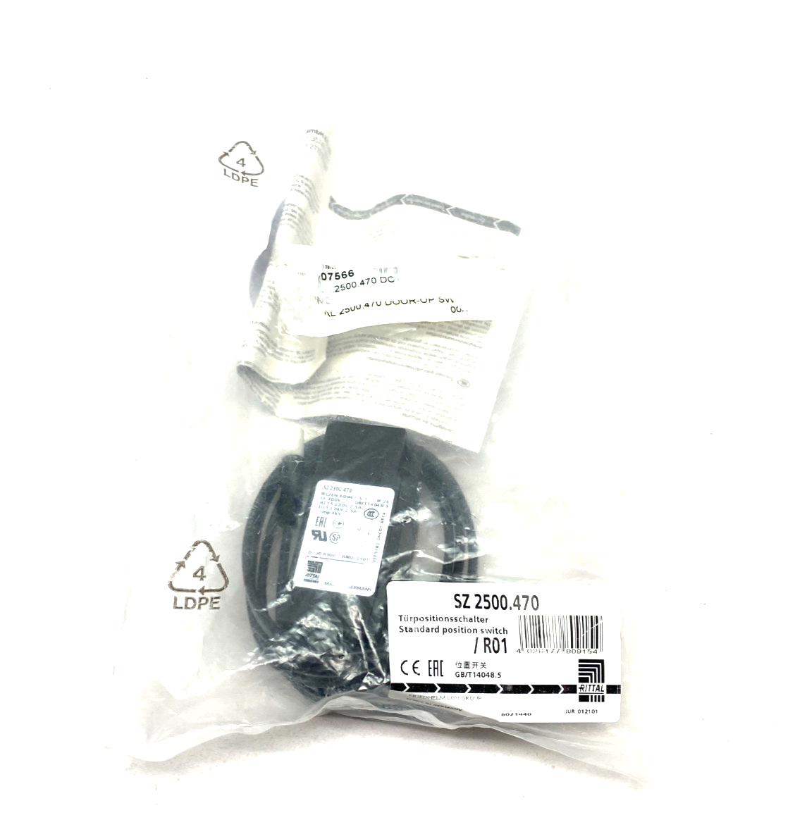 Rittal SZ 2500.470 Door Operated Standard Position Switch 2500470 - Maverick Industrial Sales