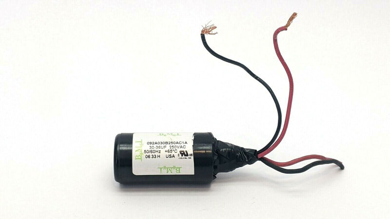 BMI 092A030B250AC1A Motor Start Capacitor 30-36uF 250VAC - Maverick Industrial Sales