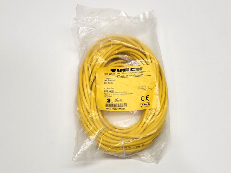 Turck PKG 4M-10 Pico Fast Cordset U99-10780 - Maverick Industrial Sales