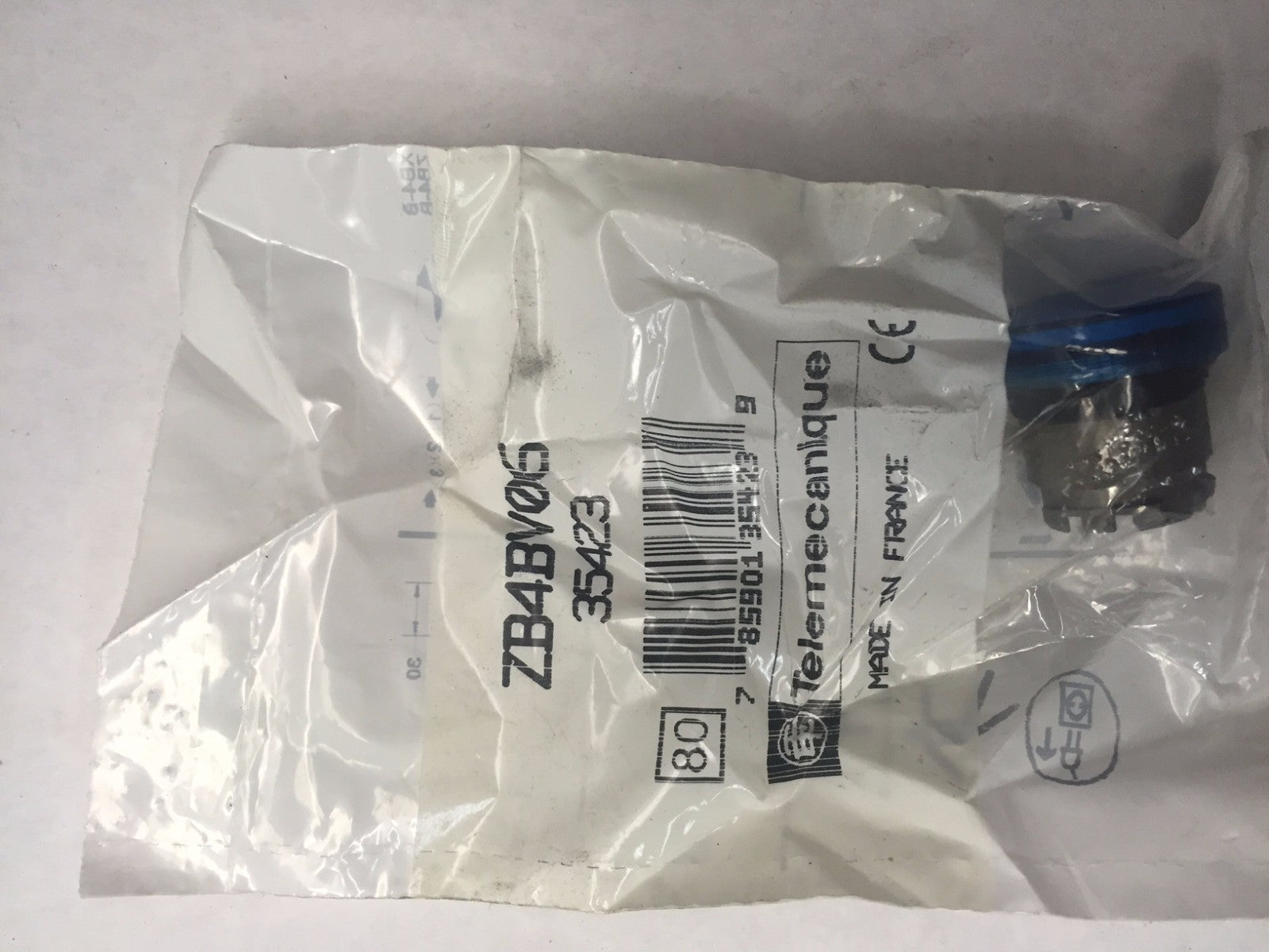 Telemecanique ZB4BV06 Blue Pilot Light 35423 - Maverick Industrial Sales