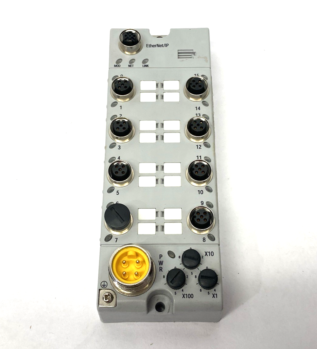1732E-IB16M12 | Allen Bradley Ser. A AmorBlock 16-Point Input Module, EtherNet/IP - Used - Maverick Industrial Sales