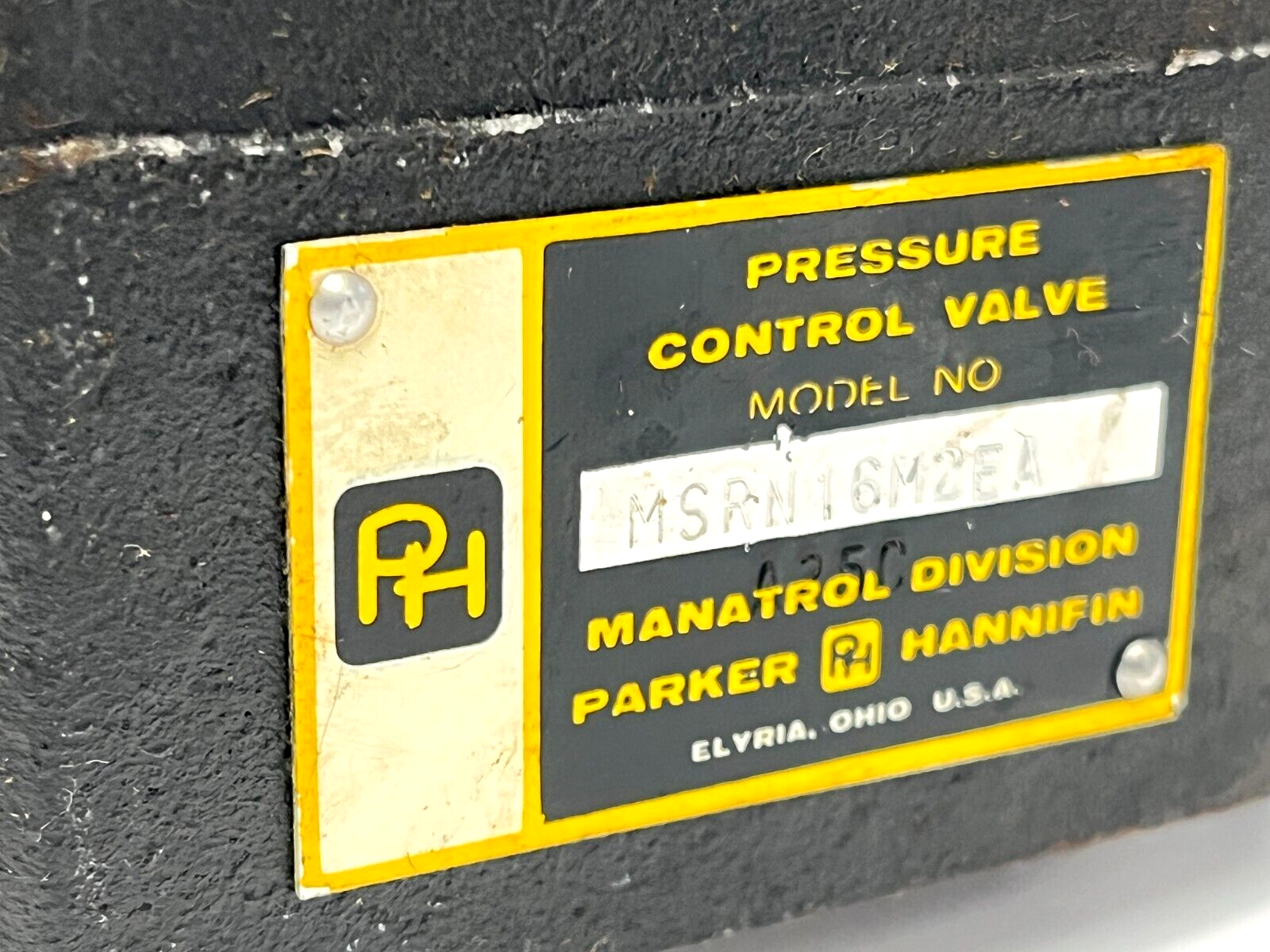 Parker Hannifin MSRN16M2EA Pressure Control Valve Module - Maverick Industrial Sales