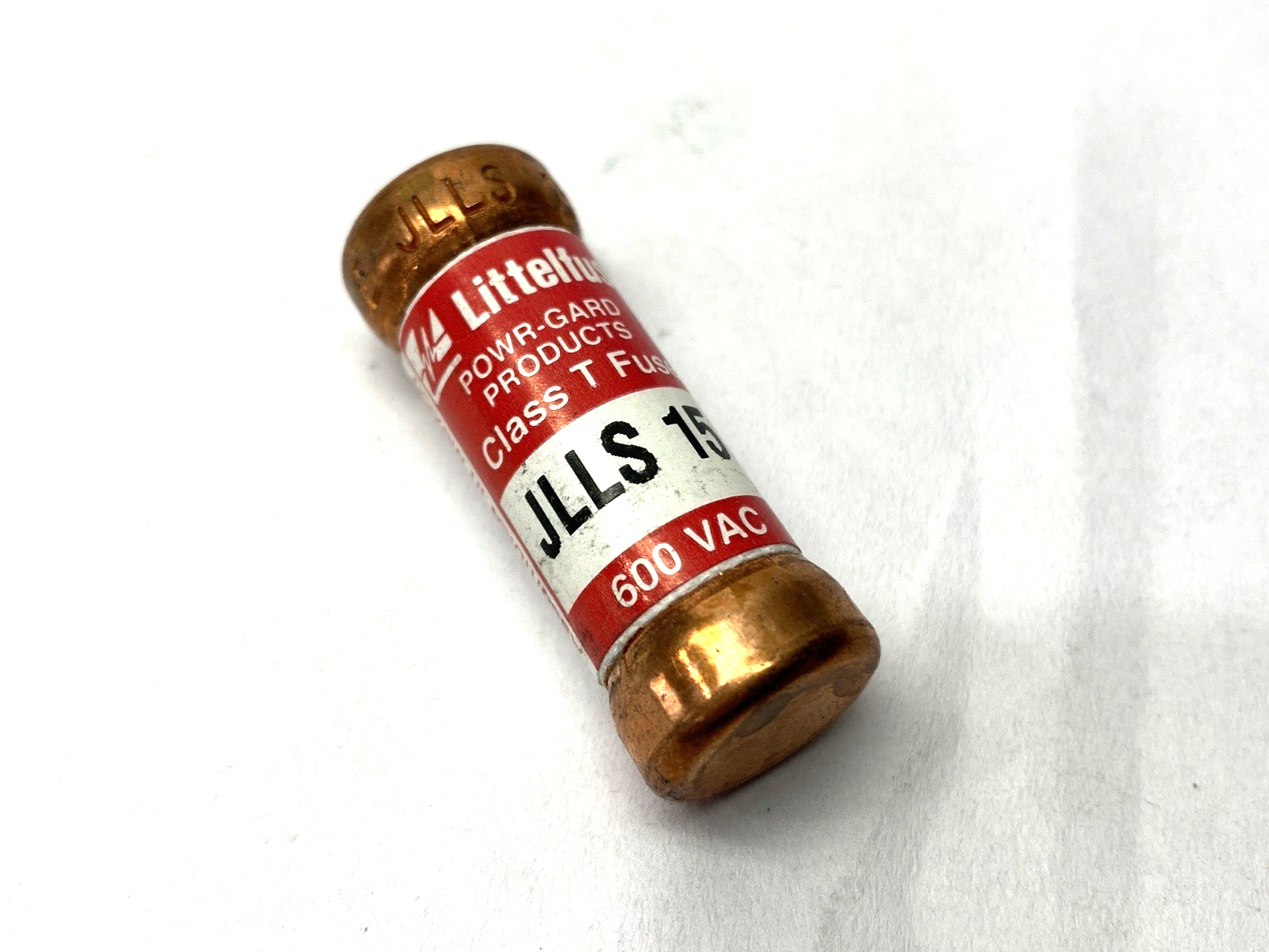 Littelfuse JLLS015 Current-Limiting Powr-Gard Fuse Class T 600VAC 15A - Maverick Industrial Sales