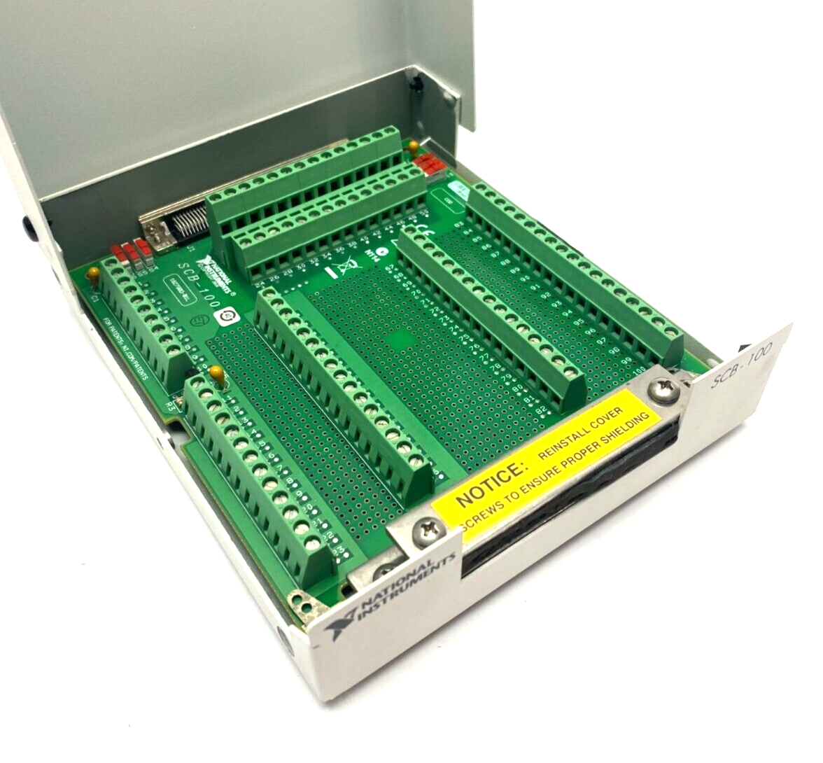 National Instruments 182788E-01L SCB-100 Shielded I/O Connector Block - Maverick Industrial Sales