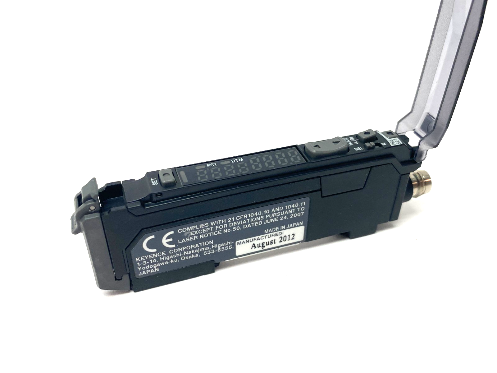 Keyence LV-N11CP Digital Laser Sensor Amplifier Main Unit, M8 Connector PNP - Maverick Industrial Sales