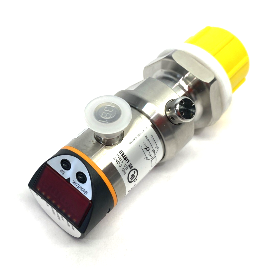 ifm PI1696 Flush Pressure Sensor with Display PI-2,5-REA01-E-ZVG/US/ /P - Maverick Industrial Sales