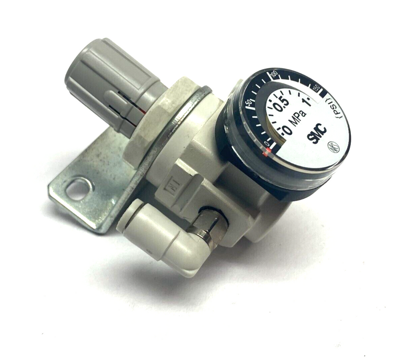 SMC AR10-M5BG-Z-A Modular Regulator M5 Threads AR MASS PRO 7~100psi Set Press - Maverick Industrial Sales