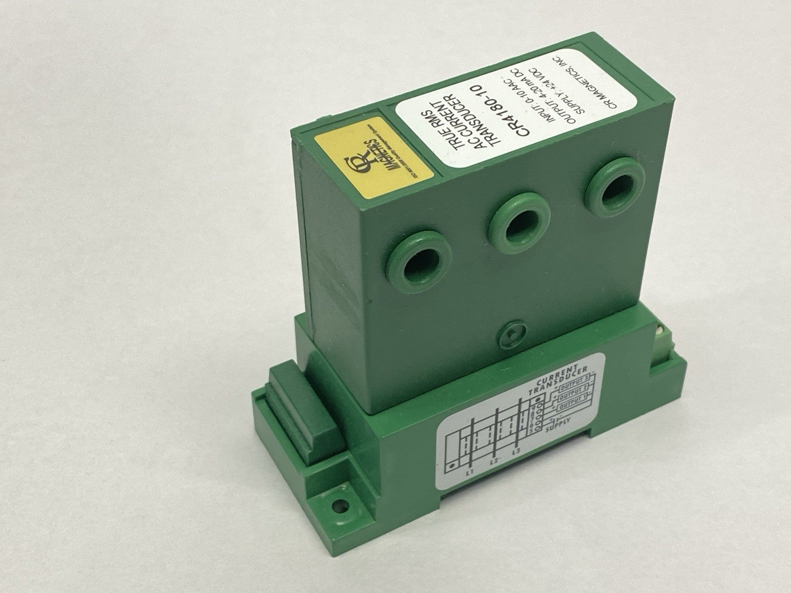 CR Magnetics CR4180-10 True RMS AC Current Transducer 4-20mA DC - Maverick Industrial Sales