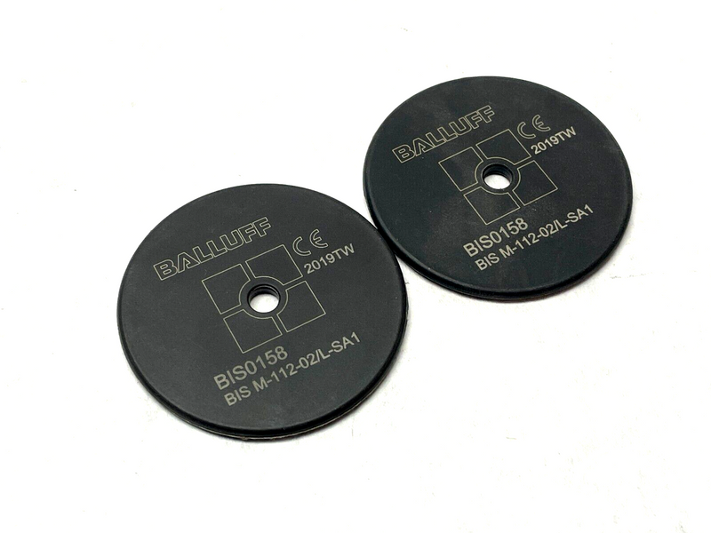 Balluff BIS0158 HF Data Carrier 13.56 MHz BIS M-112-02/L-SA1 LOT OF 2 - Maverick Industrial Sales