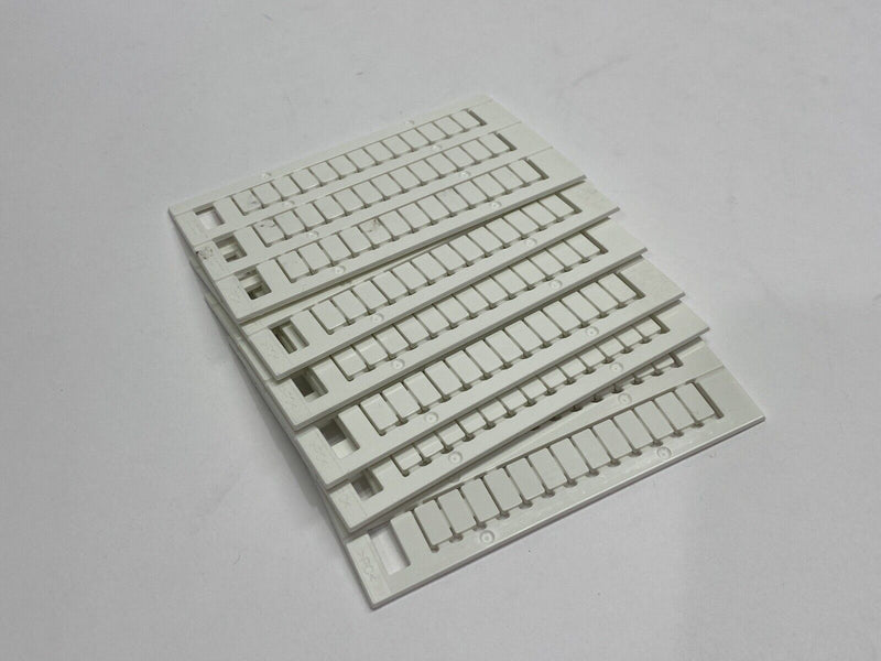 ABB 1SNA233600R1700 Terminal Block Marker Sheet Blank RC610TT LOT OF 6 - Maverick Industrial Sales