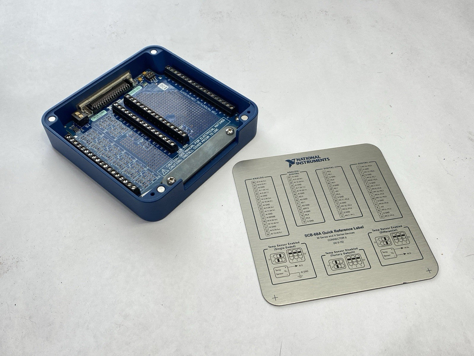 154137B-01L | National Instruments SCB-68A Shielded I/O Terminal Conne