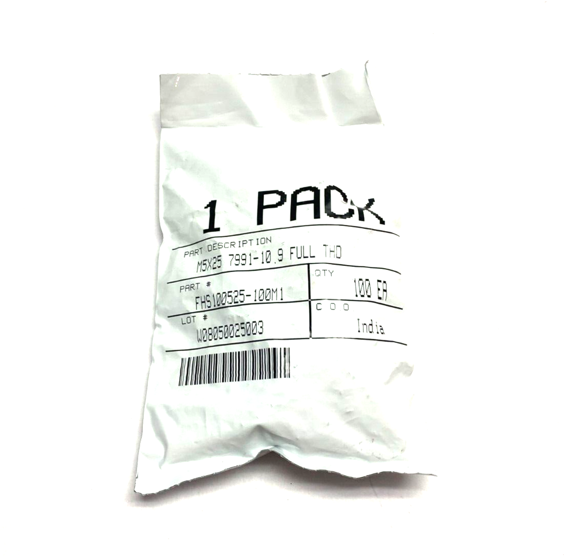 91294A216 Flat-Head Hex Drive Socket Cap Screw M5 x 0.8mm Thread PKG OF 100 - Maverick Industrial Sales