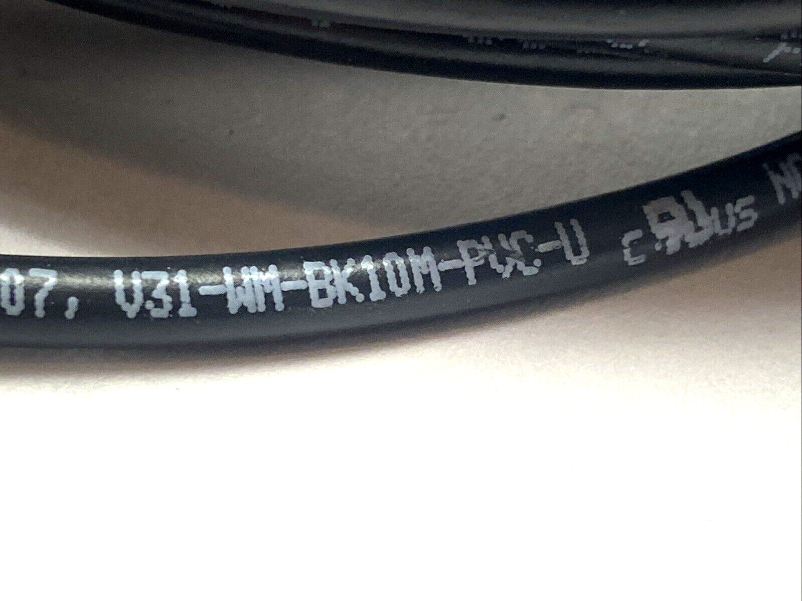 Pepperl+Fuchs V31-WM-BK10M-PVC-U Female Cordset 10m Length - New – Open box - Maverick Industrial Sales