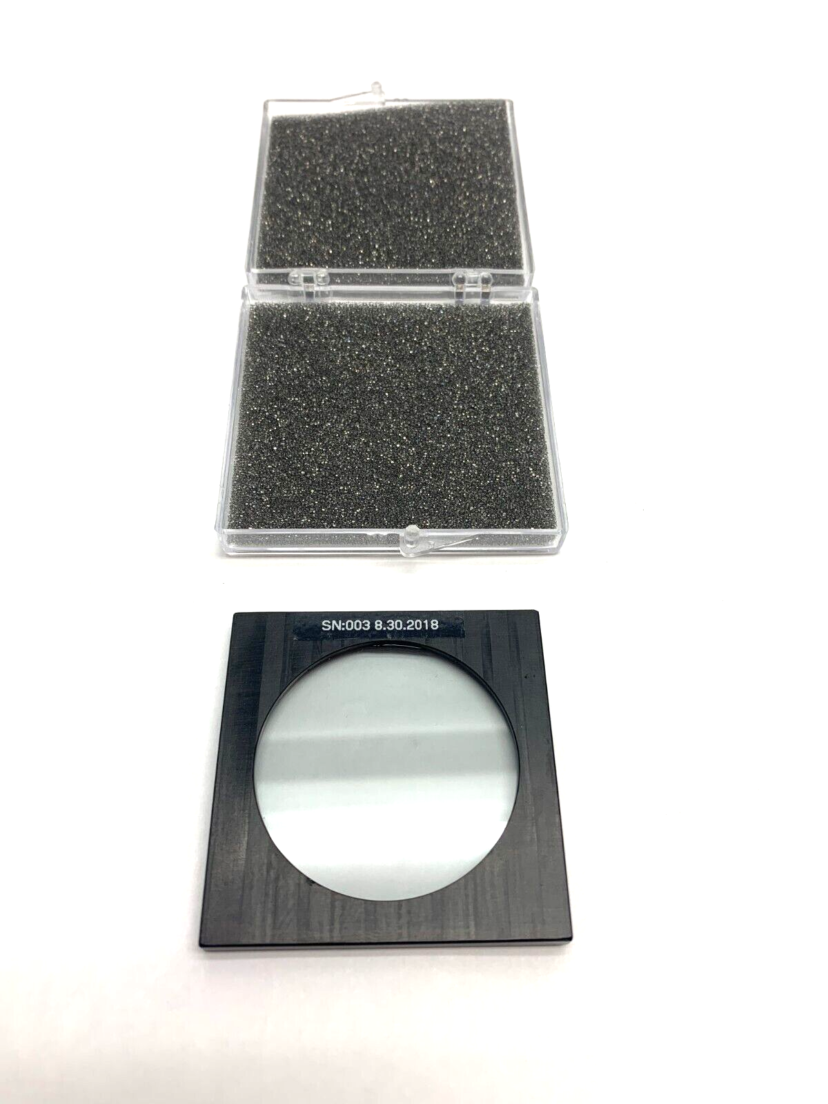 Newport FSQ-OD10 Optic Density Filter Glass 2" Square w/ TM008-192 Frame - Maverick Industrial Sales