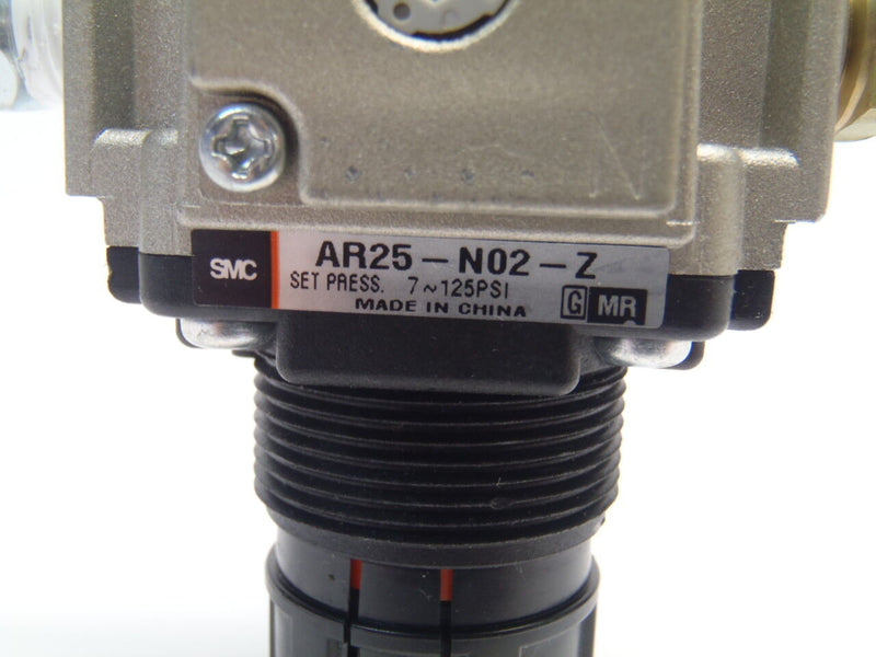 SMC AR25-N02-Z Pneumatic Regulator 7~125 PSI - Maverick Industrial Sales