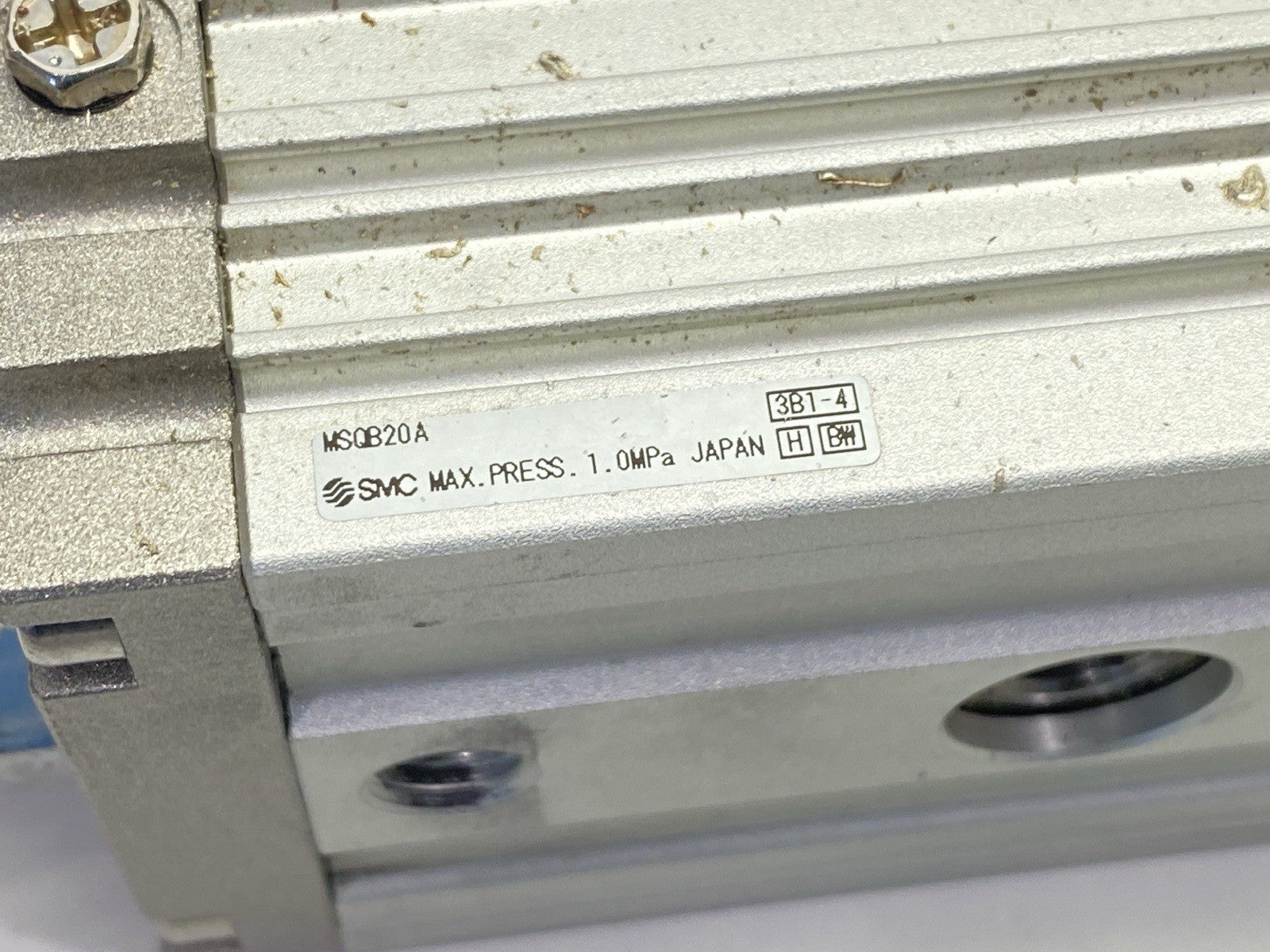 MSQB20A | SMC Pneumatic Rotary Table 190 Degree Rotation - Used - Maverick Industrial Sales